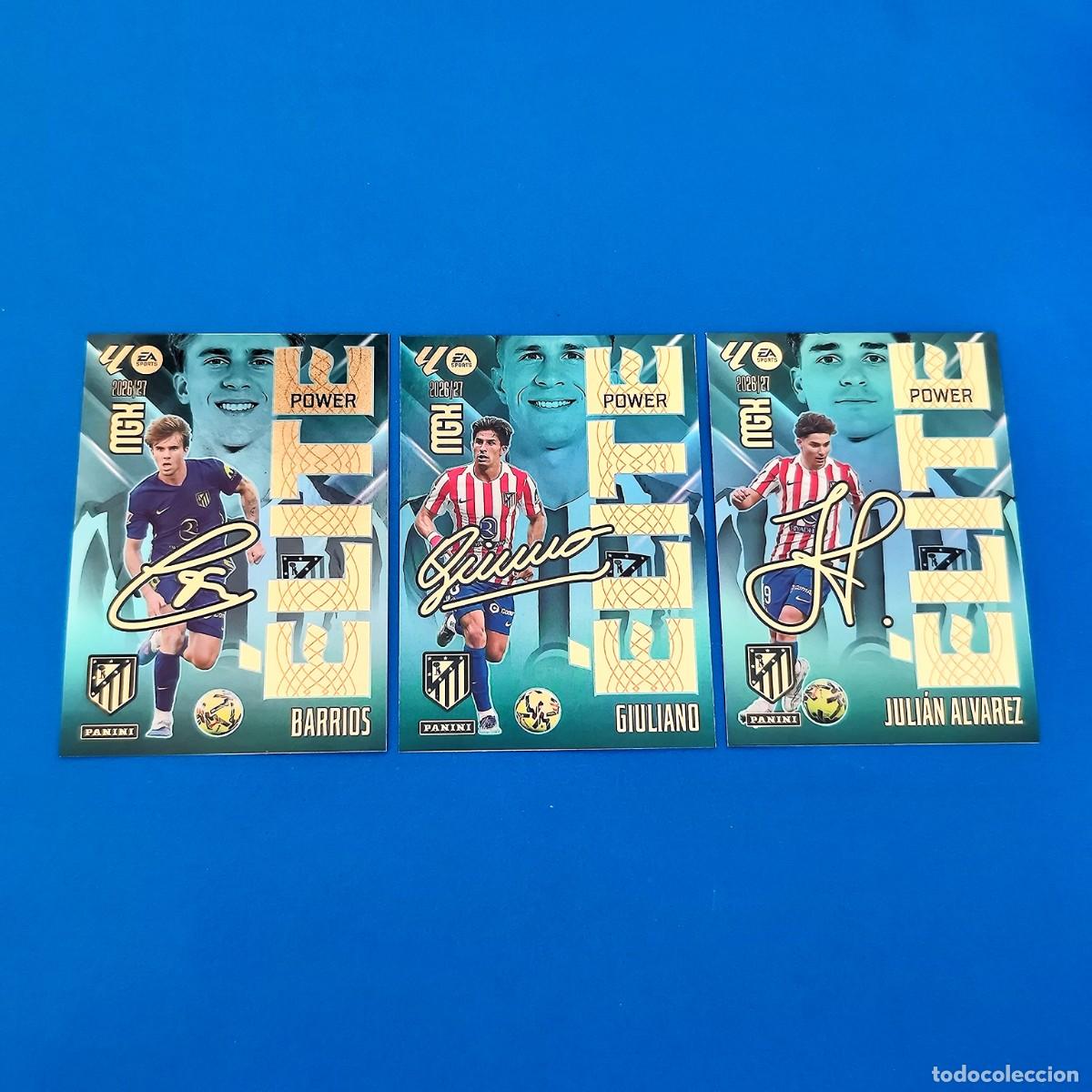 Cromos de f&uacute;tbol: Megacracks 2026 2027 / 26 27 &Eacute;lite - &Eacute;lite Power Atl&eacute;tico de Madrid Giuliano Juli&aacute;n &Aacute;lvarez Barrios