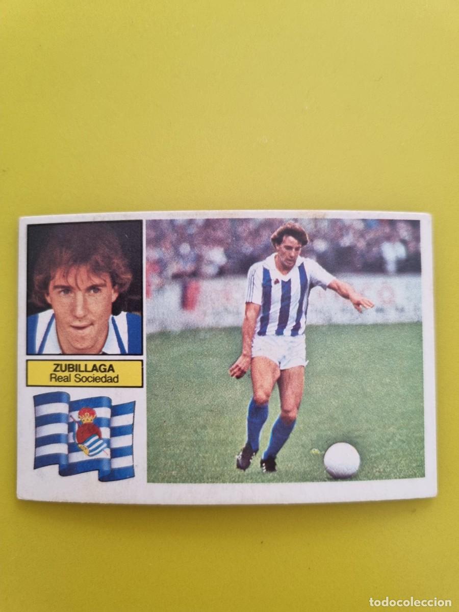 Cromos de f&uacute;tbol: CROMO FUTBOL LIGA ESTE ZUBILLAGA REAL SOCIEDAD NUNCA PEGADO SIN PEGAR 82 83 1982 1983 AR826