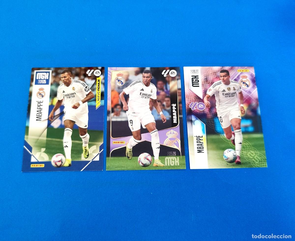 Cromos de f&uacute;tbol: Megacracks 2024 2025 / 24 25 - 2025 2026 / 25 26 - 2026 2027 / 26 27 Mbappe Real Madrid Fichaje