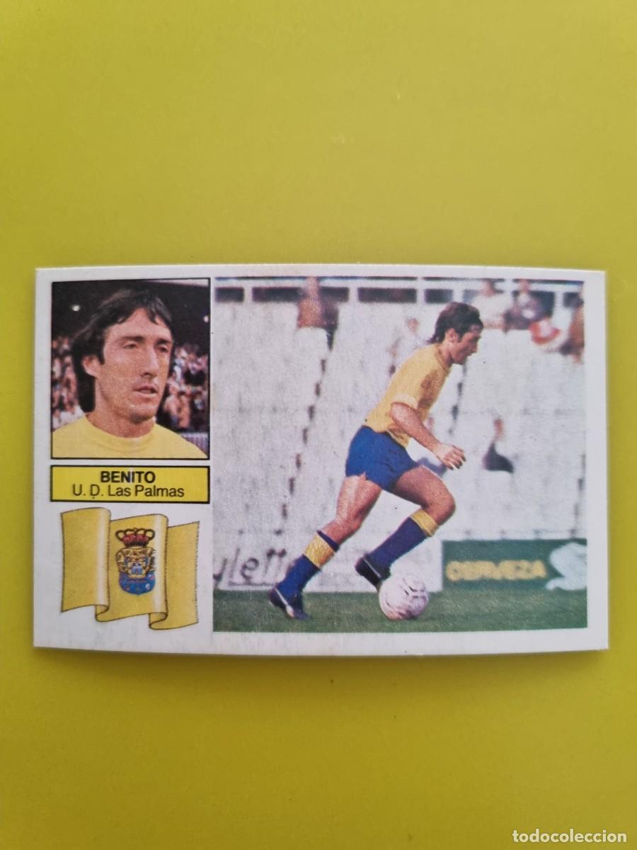 Fu&szlig;ball-Sticker: CROMO FUTBOL LIGA ESTE BENITO UD LAS PALMAS NUNCA PEGADO SIN PEGAR 82 83 1982 1983 AR826