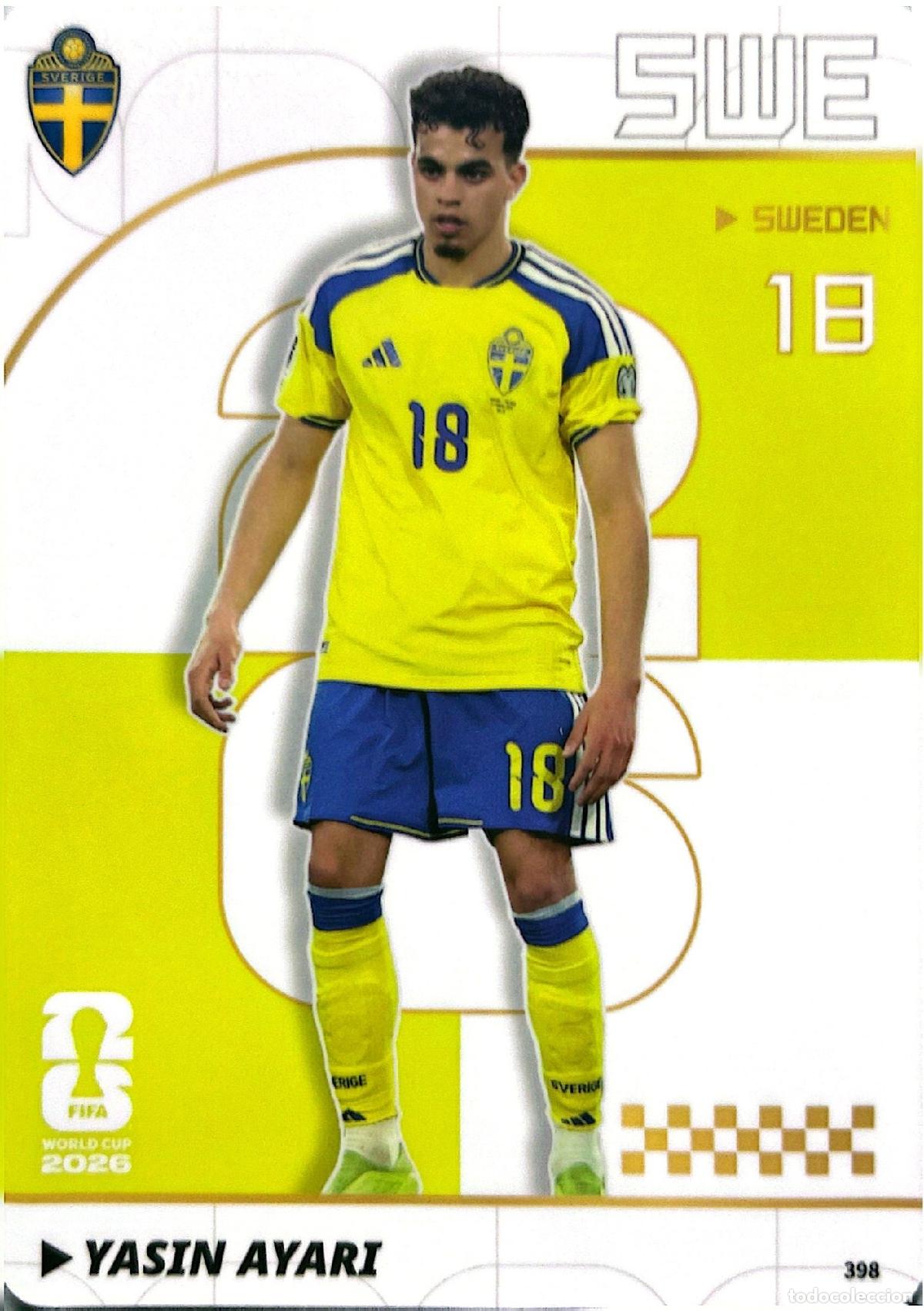 Fu&szlig;ball-Sticker: Cromo Yasin Ayari Suecia Panini Kayou FIFA World Cup USA-M&eacute;xico-Canad&aacute; 2025-2026