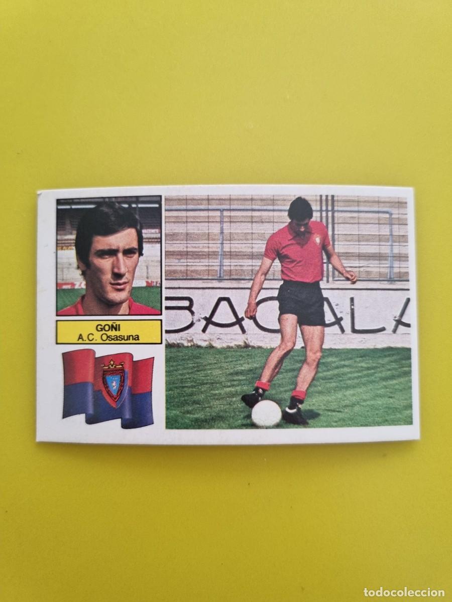 Fu&szlig;ball-Sticker: CROMO FUTBOL LIGA ESTE GO&Ntilde;I AC OSASUNA NUNCA PEGADO SIN PEGAR 82 83 1982 1983 AR826