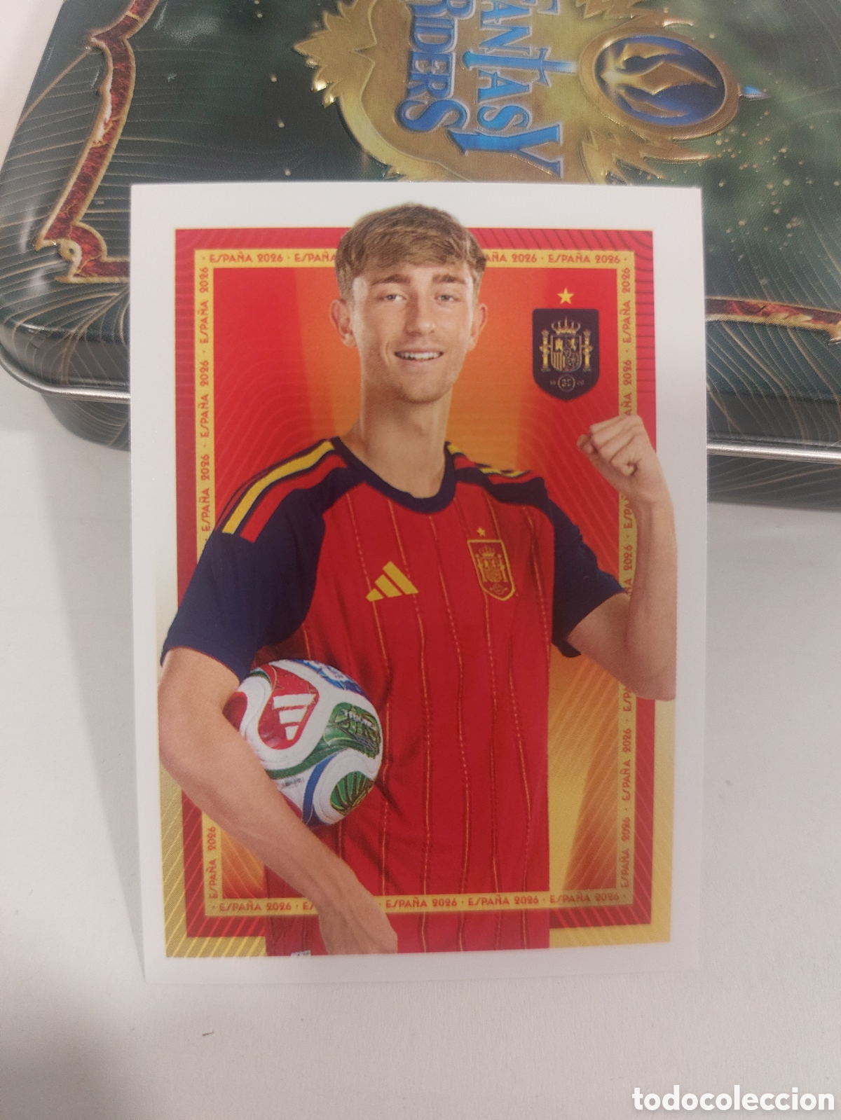 Cromos de f&uacute;tbol: 21 HUIJSEN SELECCION ESPA&Ntilde;OLA ESPA&Ntilde;A MUNDIAL CARREFOUR 26 PANINI 2026