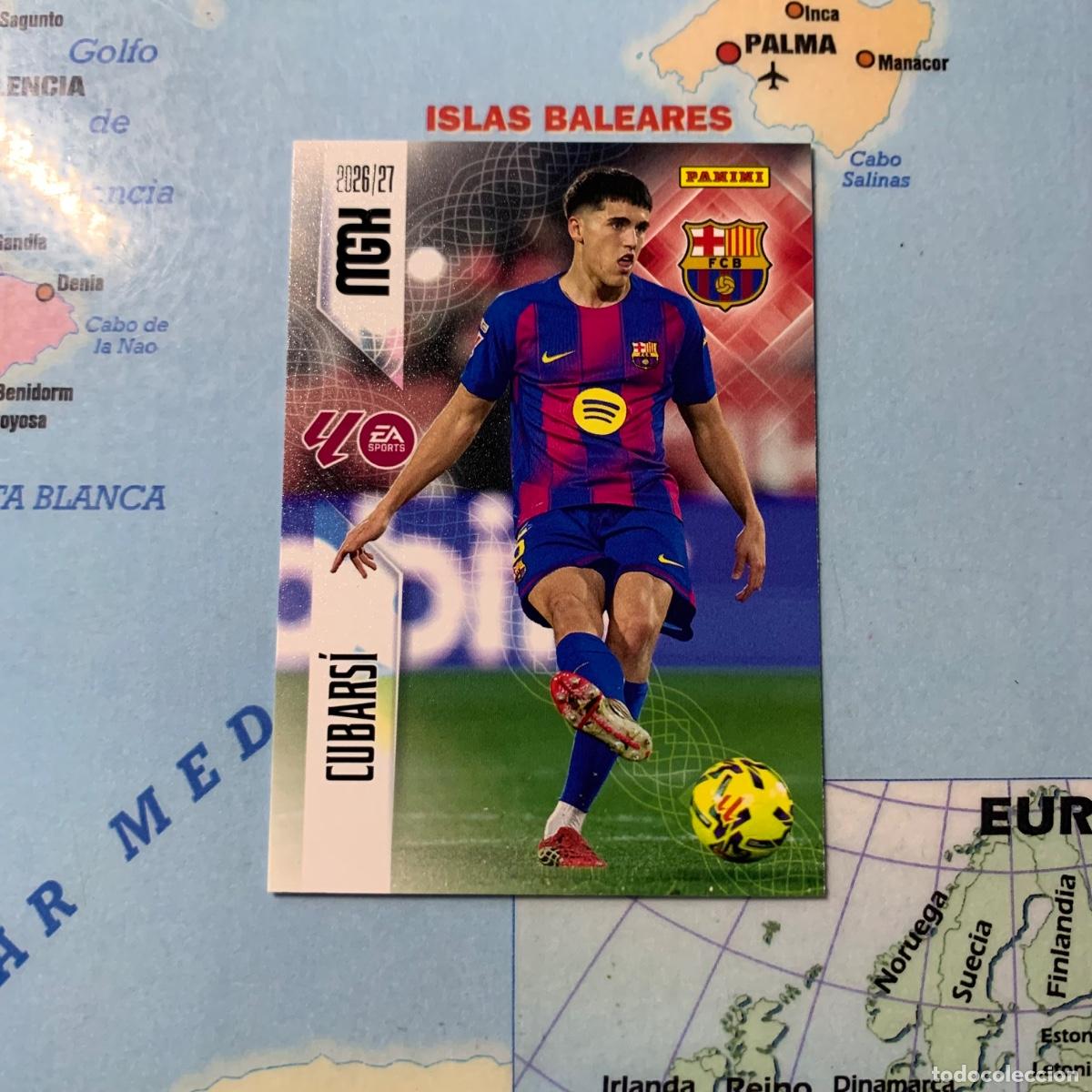 Cromos de f&uacute;tbol: Cubarsi n&uacute;mero 78 del Barcelona megacracks 26-27 2026-2027