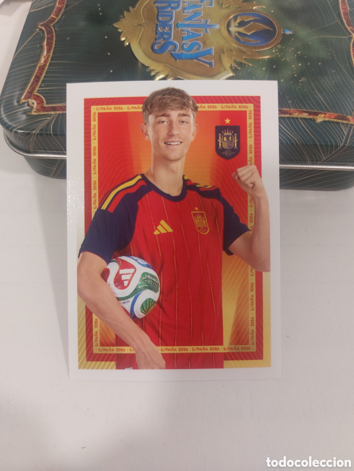 Cromos de f&uacute;tbol: 21 HUIJSEN SELECCION ESPA&Ntilde;OLA ESPA&Ntilde;A MUNDIAL CARREFOUR 26 PANINI 2026