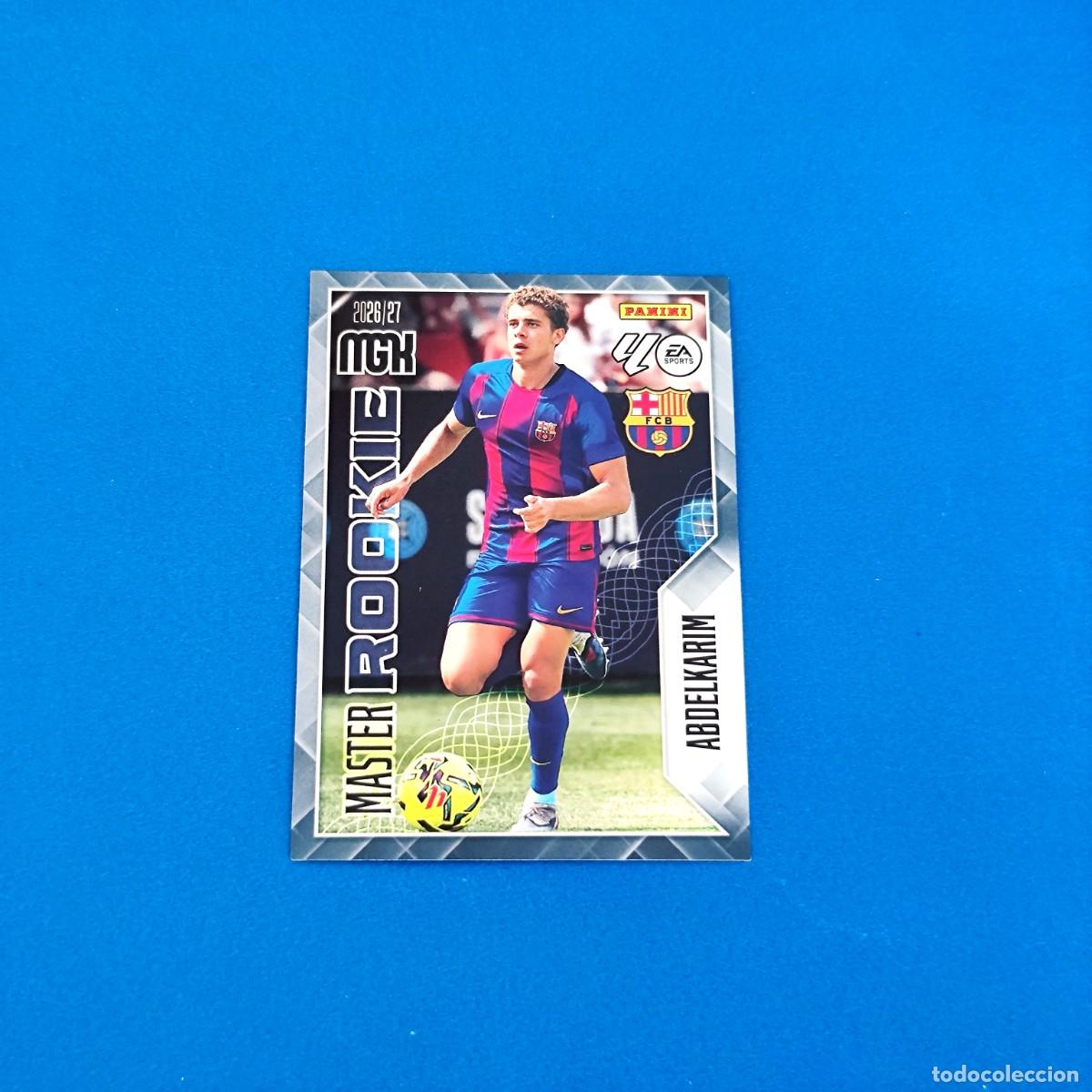 Fu&szlig;ball-Sticker: Megacracks 2026 2027 / 26 27 Master Rookie Abdelkarim Barcelona