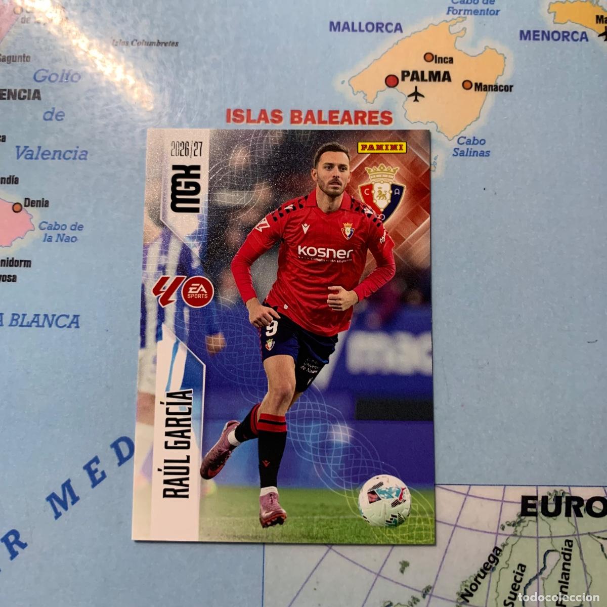 Fu&szlig;ball-Sticker: Ra&uacute;l Garcia n&uacute;mero 269 de Osasuna megacracks 26-27 2026-2027
