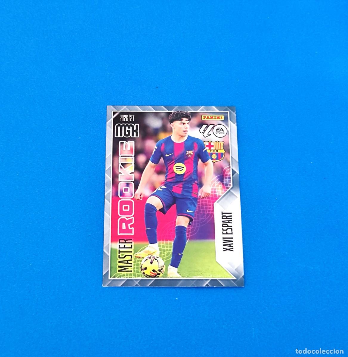 Fu&szlig;ball-Sticker: Megacracks 2026 2027 / 26 27 Master Rookie Xavi Espart Barcelona