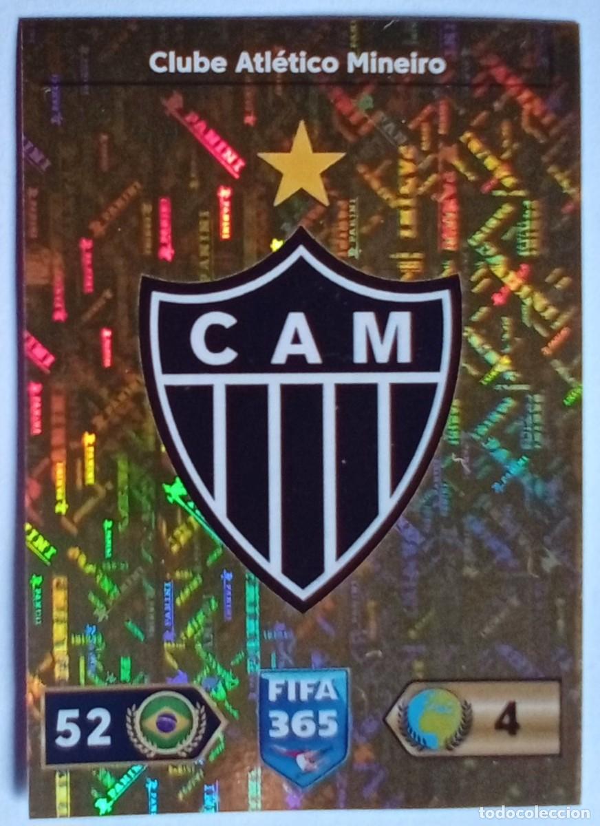 Cromos de f&uacute;tbol: Figurina Panini 2022-23 Cromo Fifa 365 2023 scudetto escudo badge Atletico Mineiro n 44