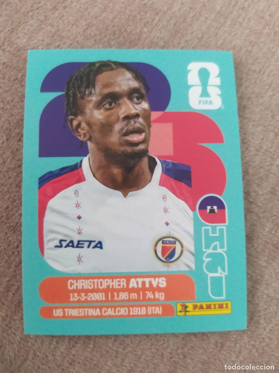 Cromos de f&uacute;tbol: HAI 14 HAI14 Christopher ATTYS Hait&iacute; Mundial 2026 Panini