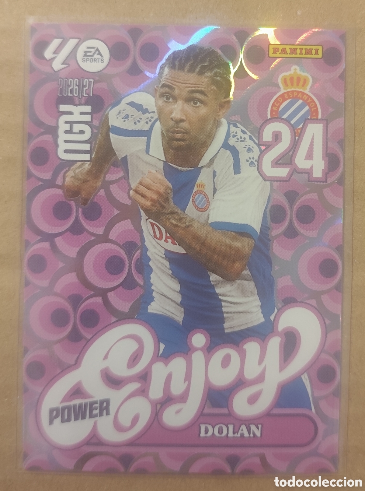 Cromos de f&uacute;tbol: MEGACRACKS 2026 2027 ENJOY POWER DOLAN
