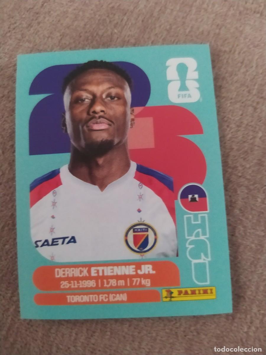 Football Stickers: HAI 15 HAI15 Derrick ETIENNE JR. Hait&iacute; Mundial 2026 Panini