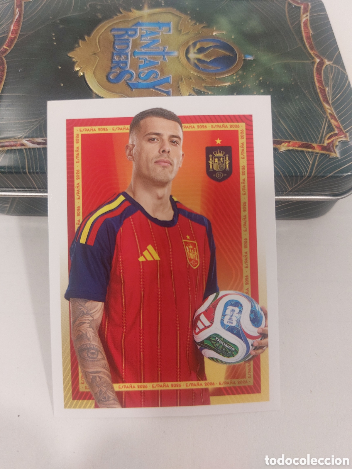 Football Stickers: 13 PEDRO PORRO SELECCION ESPA&Ntilde;OLA ESPA&Ntilde;A MUNDIAL CARREFOUR 26 PANINI 2026
