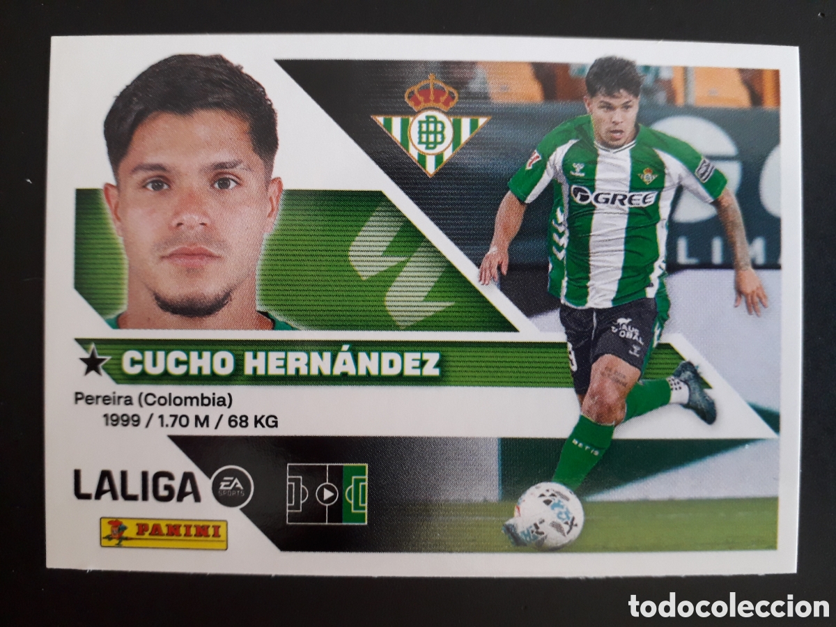 Football Stickers: CUCHO HERN&Aacute;NDEZ, BETIS N&deg; 19 ED ESTE 2026 2027 26 27 SIN PEGAR PEDIDO M&Iacute;NIMO 3&euro;