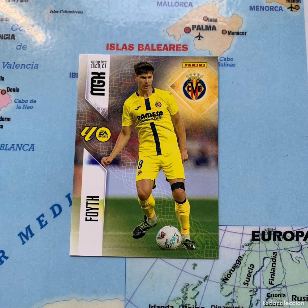 Cromos de f&uacute;tbol: Foyth n&uacute;mero 366 del Villarreal megacracks 26-27 2026-2027