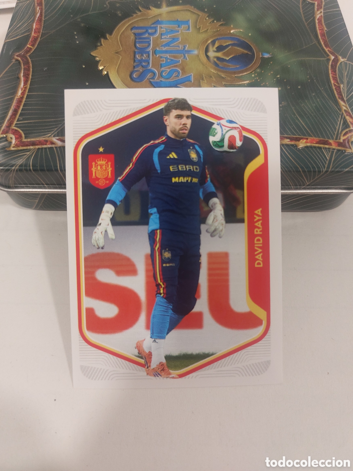 Cromos de f&uacute;tbol: 11 DAVID RAYA SELECCION ESPA&Ntilde;OLA ESPA&Ntilde;A MUNDIAL CARREFOUR 26 PANINI 2026