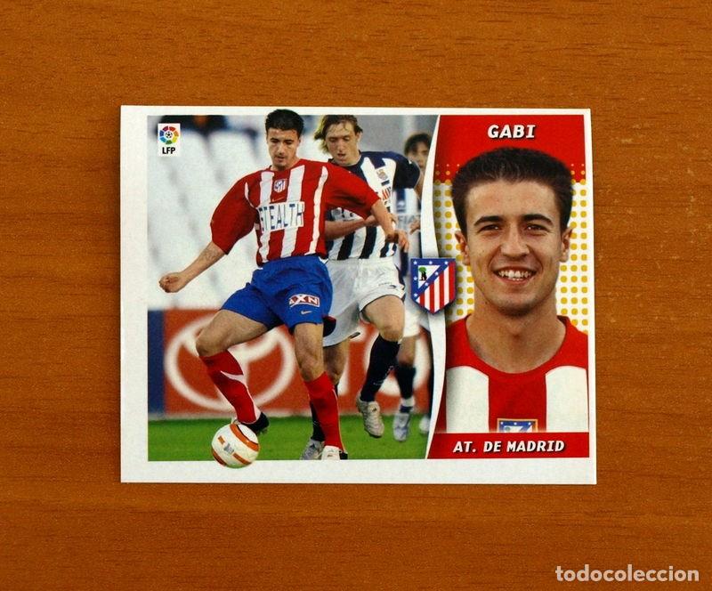 Cromos de f&uacute;tbol: Atl&eacute;tico Madrid - Gabi - Liga 2006-2007, 06-07 - Ediciones Este - Nunca pegado