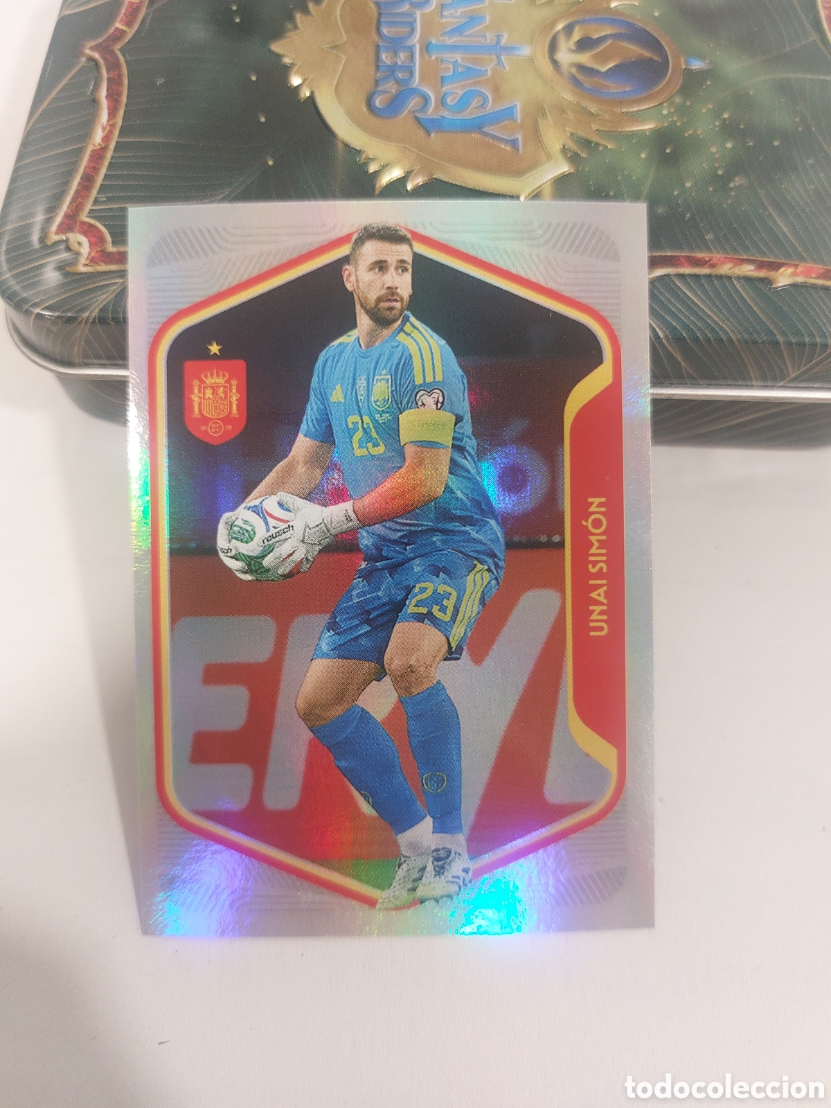 Cromos de f&uacute;tbol: 10 UNAI SIMON SELECCION ESPA&Ntilde;OLA ESPA&Ntilde;A MUNDIAL CARREFOUR 26 PANINI 2026