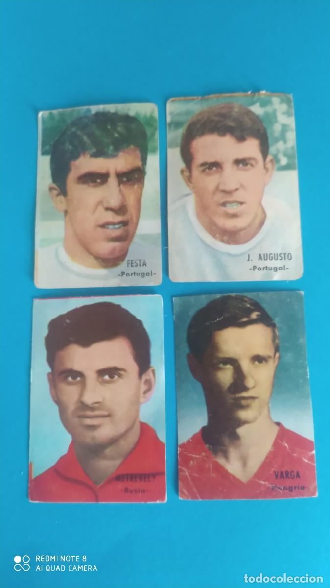 Cromos de f&uacute;tbol: METREVELY CAMPEONATO MUNDIAL 1966 INGLATERRA DISGRA FHER , F