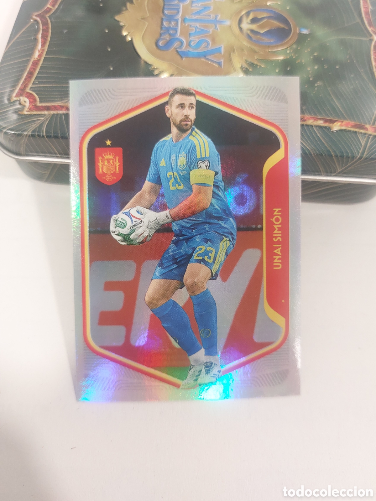 Cromos de f&uacute;tbol: 10 UNAI SIMON SELECCION ESPA&Ntilde;OLA ESPA&Ntilde;A MUNDIAL CARREFOUR 26 PANINI 2026