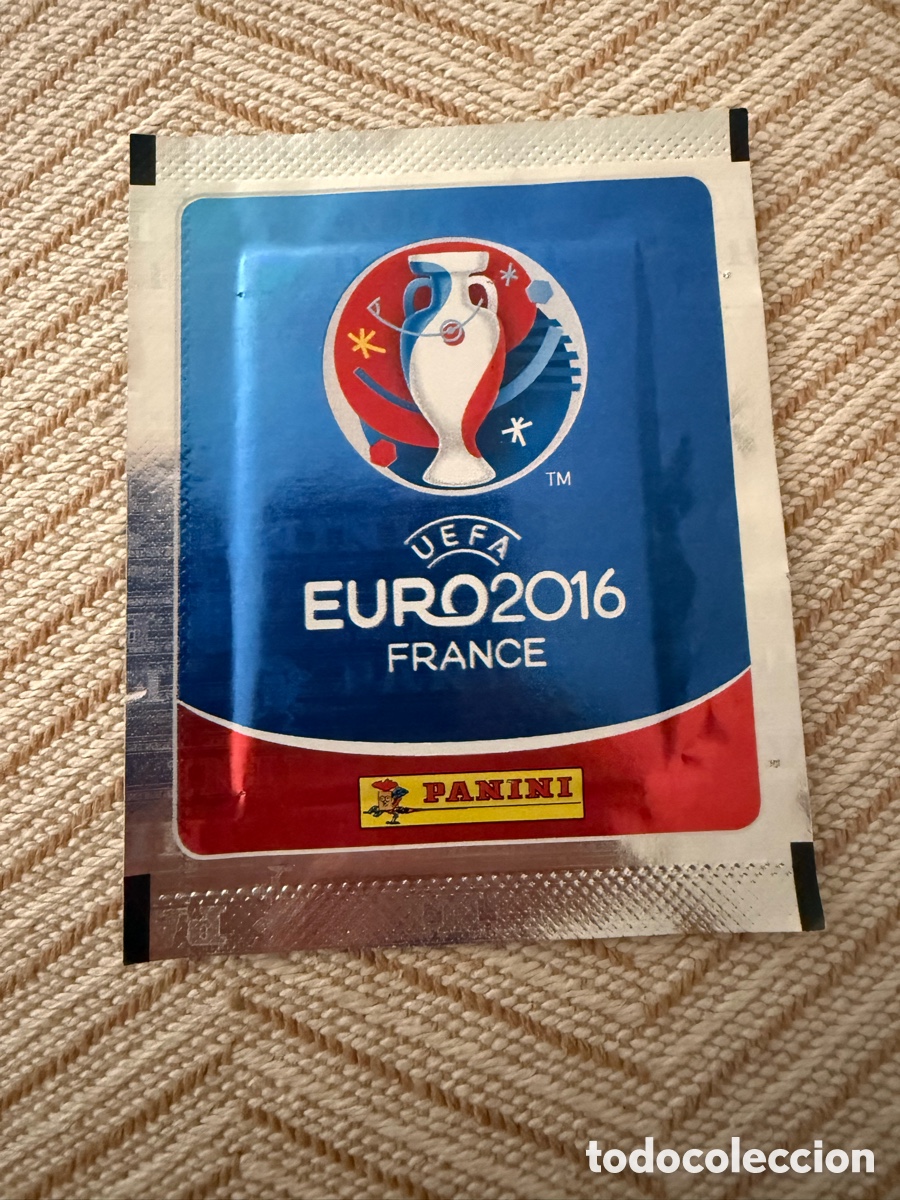 Cromos de f&uacute;tbol: Sobre sin abrir de Panini UEFA EURO 2016 France
