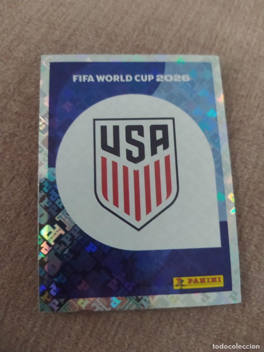 Cromos de f&uacute;tbol: USA 01 USA1 ESCUDO 1 Estados Unidos Mundial 2026 Panini