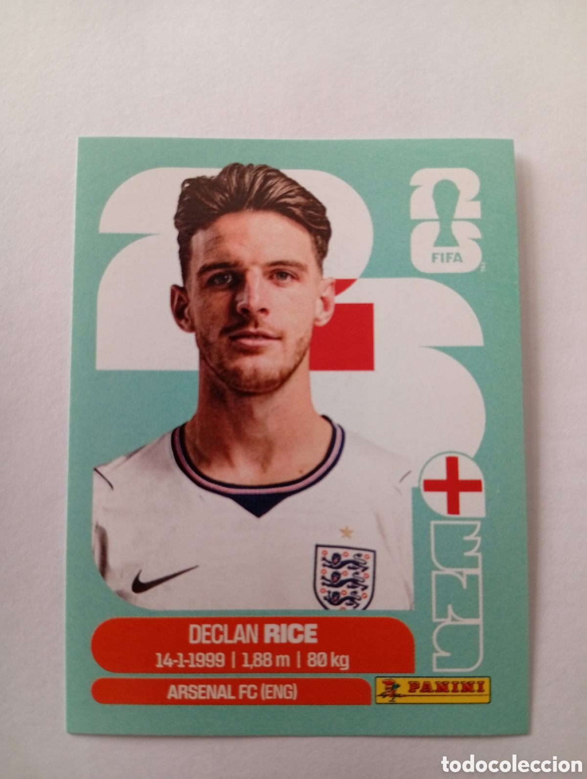 Cromos de f&uacute;tbol: DECLAN RICE INGLATERRA ENG 10 MUNDIAL FIFA WORLD CUP 2026 26 PANINI STICKERS NUEVO
