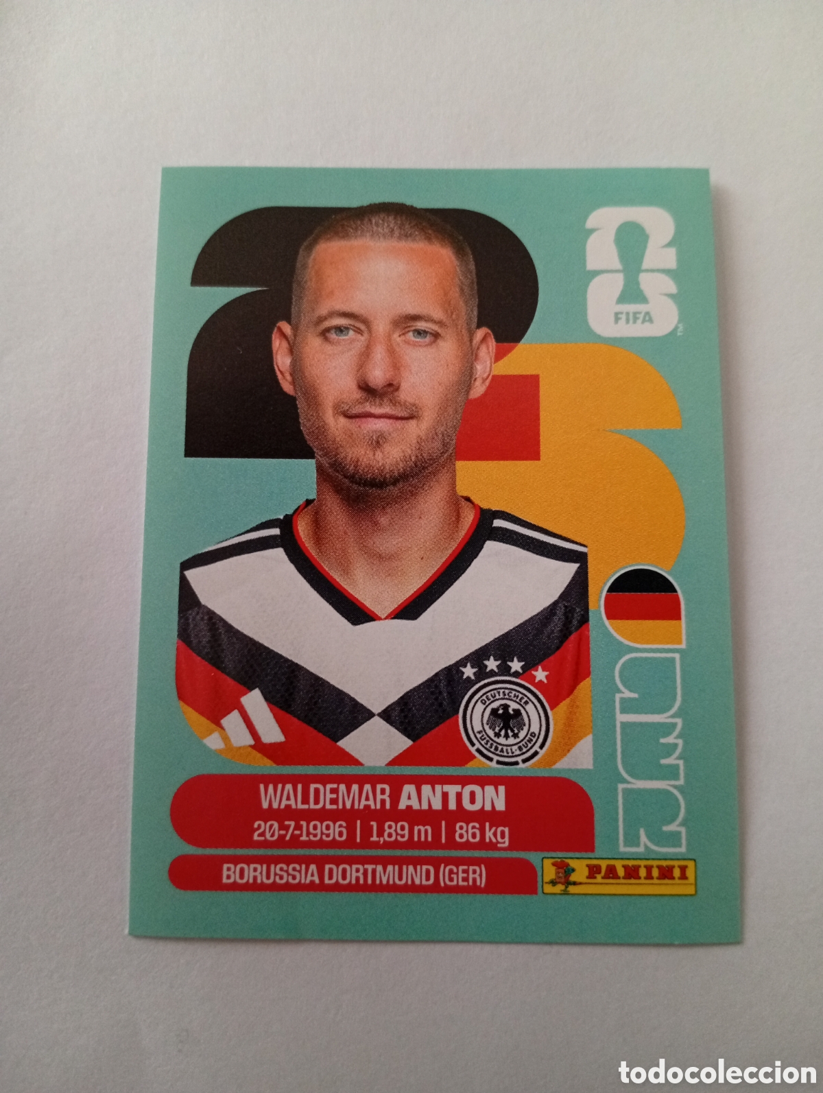 Cromos de f&uacute;tbol: CROMO FIFA WORLD CUP 2026. PANINI. WALDEMAR ANTON. GER 7