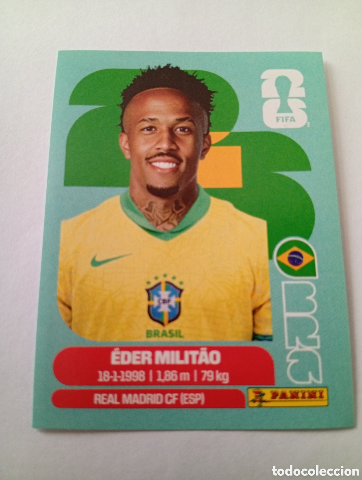 Cromos de f&uacute;tbol: FIFA WORLD CUP MUNDIAL 2026 MILITAO - BRA 5