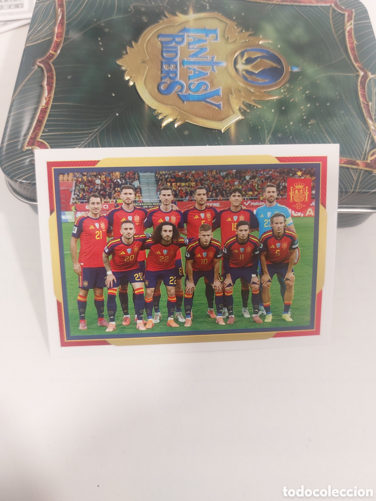 Cromos de f&uacute;tbol: 4 ALINEACION SELECCION ESPA&Ntilde;OLA ESPA&Ntilde;A MUNDIAL CARREFOUR 26 PANINI 2026