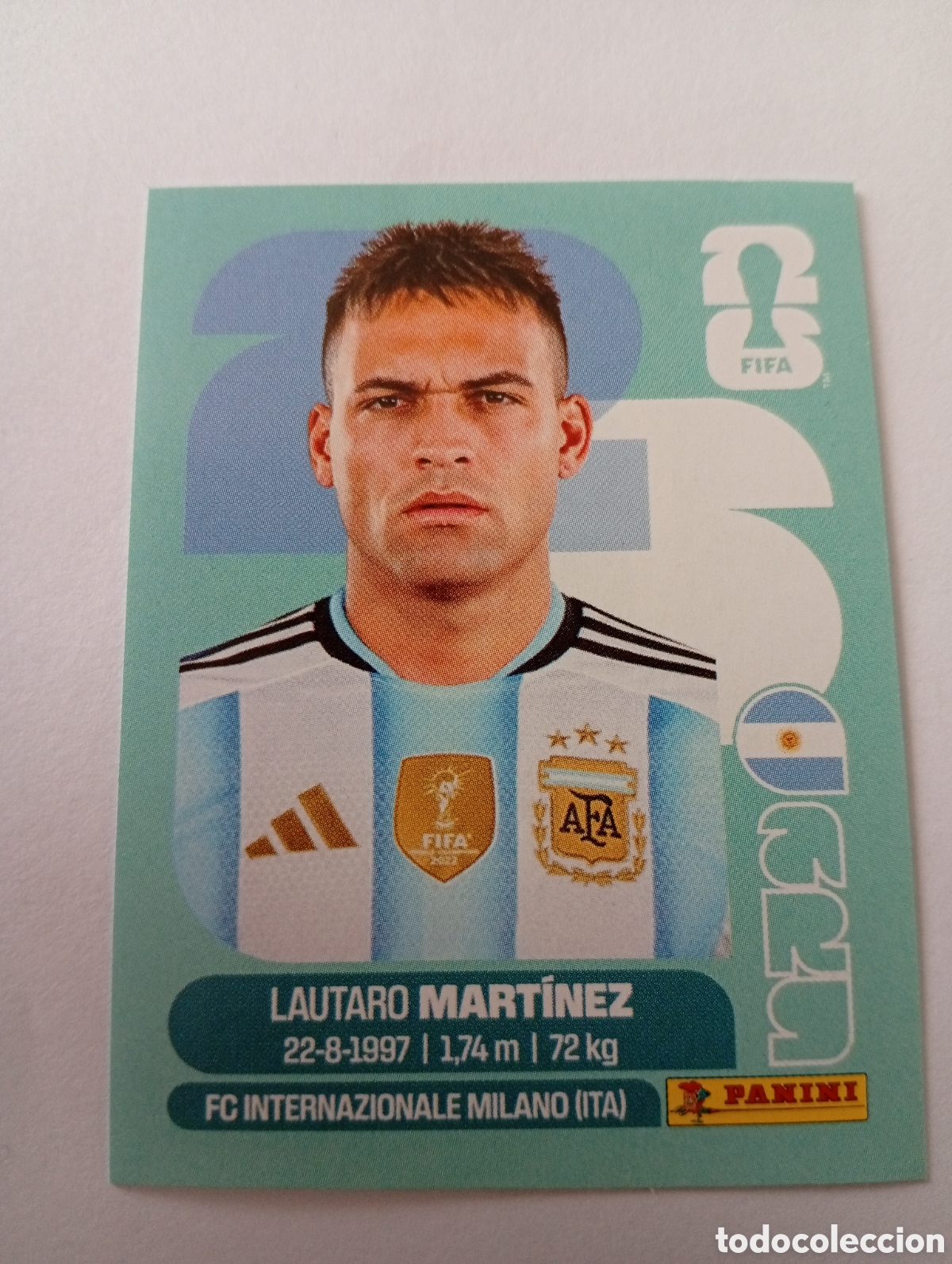Cromos de f&uacute;tbol: 18 LAUTARO MARTINEZ ARGENTINA FIFA WORLD CUP 2026