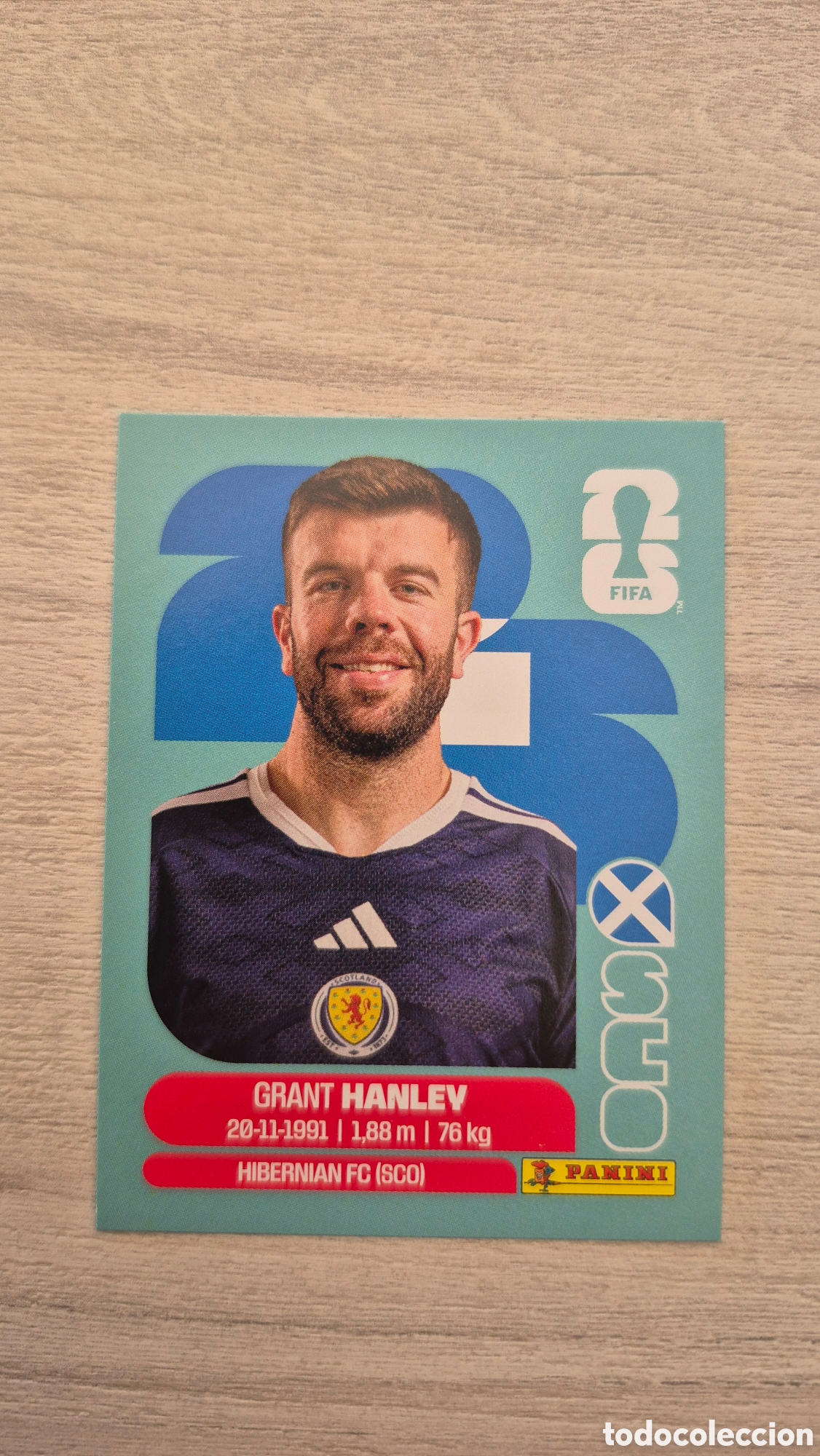 Cromos de f&uacute;tbol: SCO10 Hanley FIFA World Cup 2026