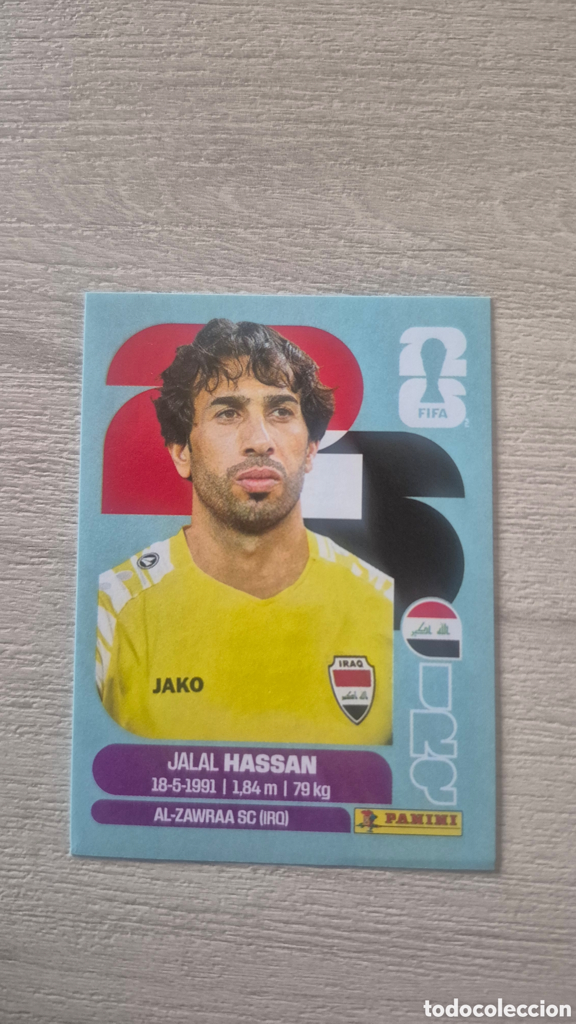 Cromos de f&uacute;tbol: IRQ2 Hassan FIFA World Cup 2026