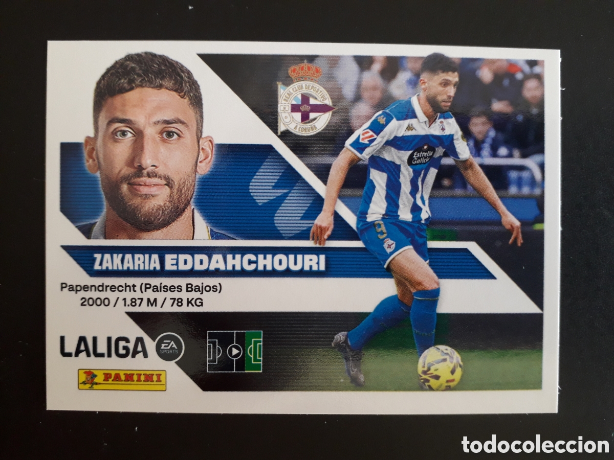 Cromos de f&uacute;tbol: EDDAHCHOURI DEPORTIVO DE LA CORU&Ntilde;A N&deg; 19 ED ESTE 2026 2027 26 27 SIN PEGAR PEDIDO M&Iacute;NIMO 3&euro;