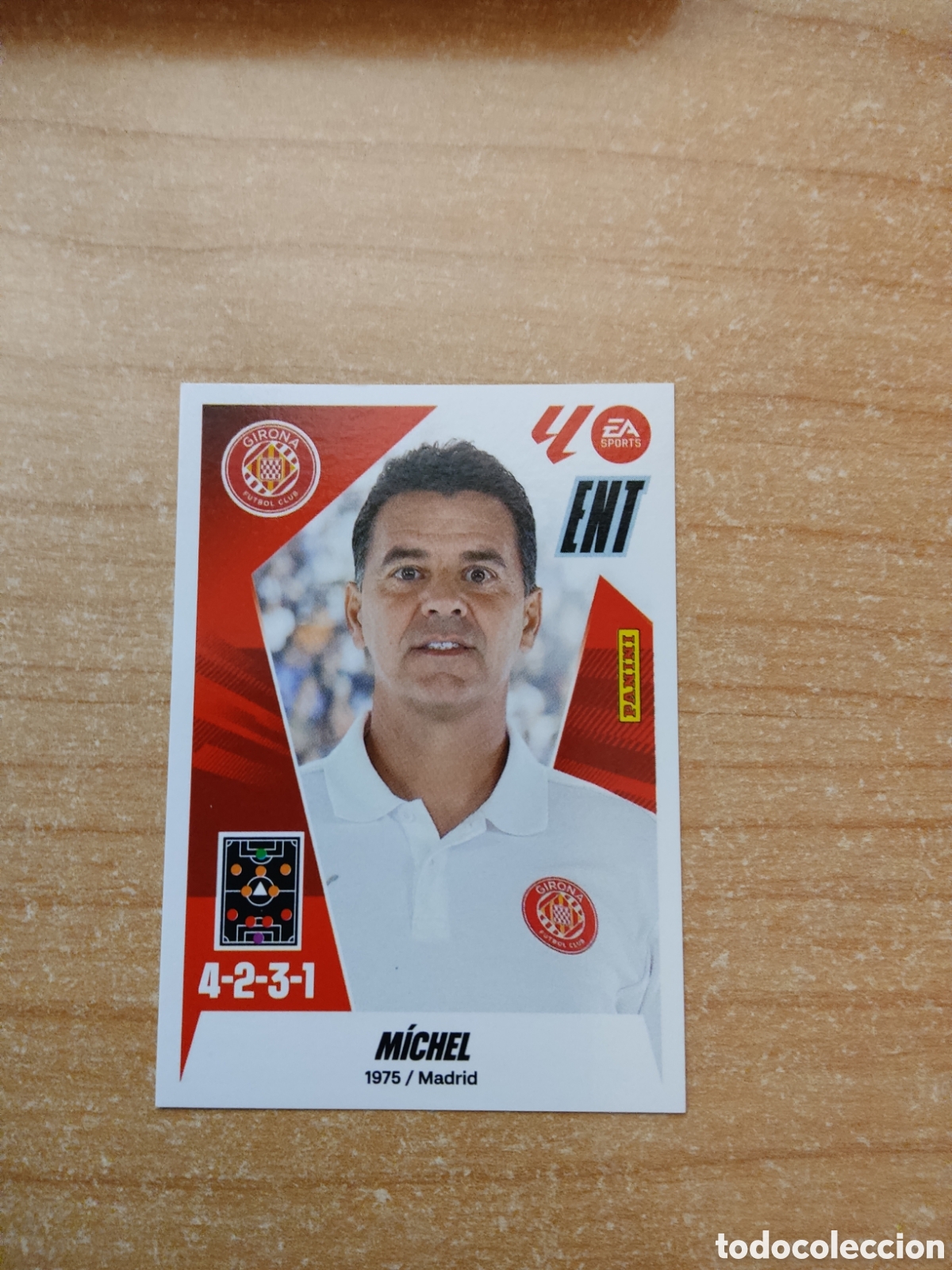 Cromos de f&uacute;tbol: 2 MICHEL GIRONA LIGA ESTE 2025 2026