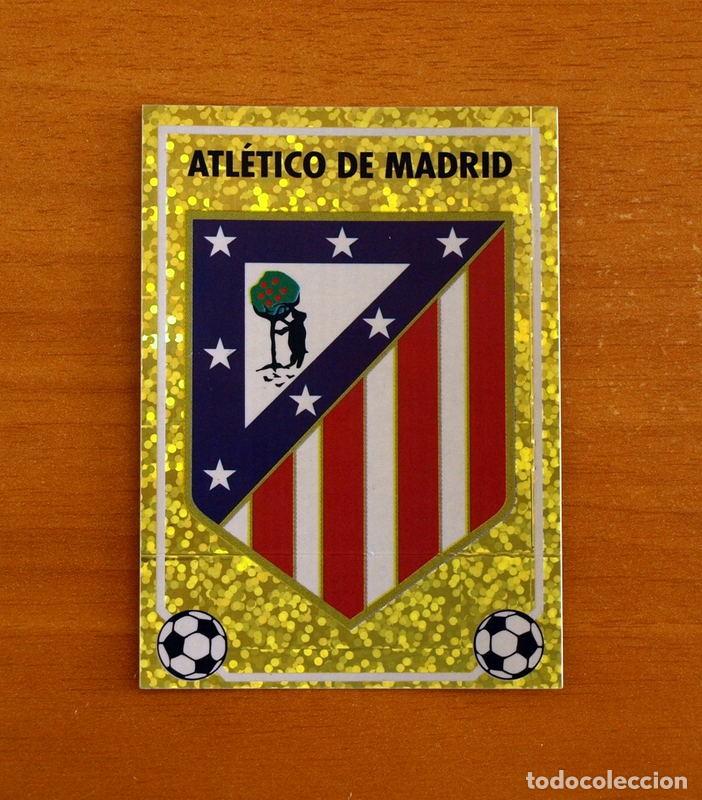 Cromos de f&uacute;tbol: Atl&eacute;tico Madrid - N&ordm; Letra O Escudo - Editorial Panini Liga 1996-1997-96-97 - Nunca Pegado