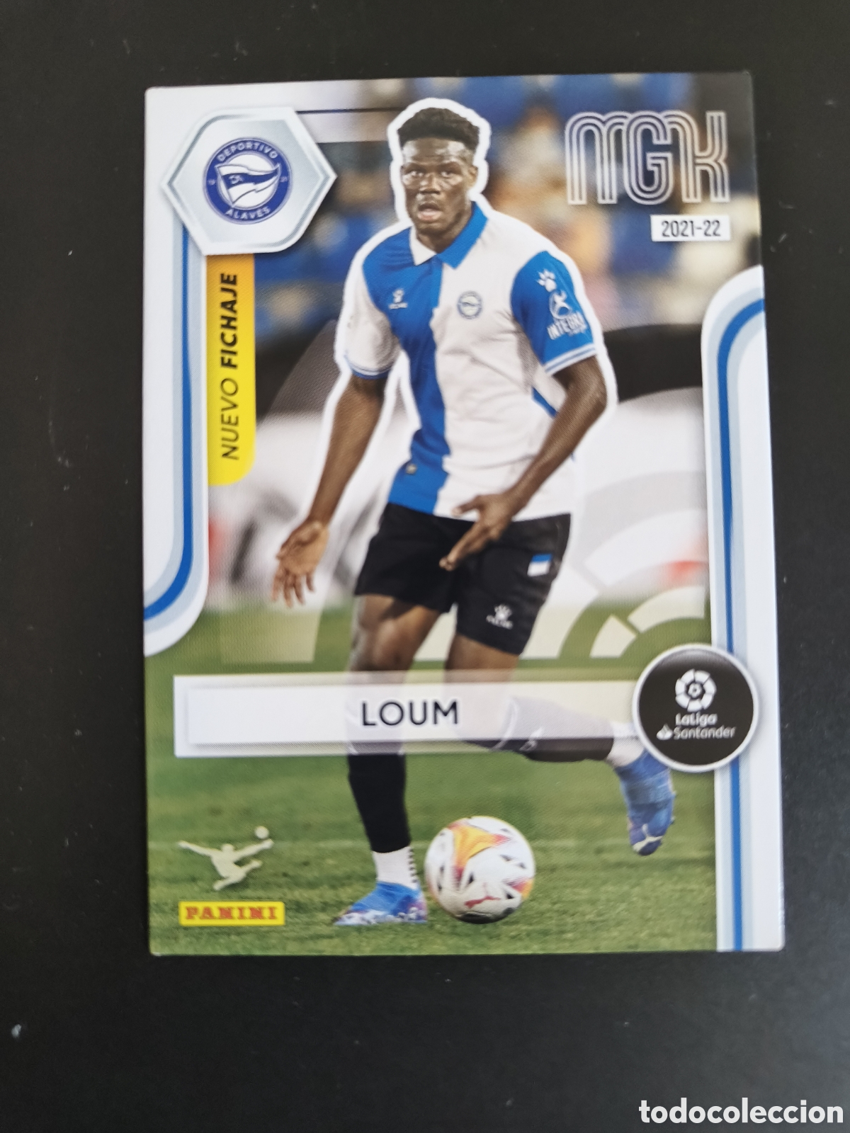Cromos de f&uacute;tbol: Megacracks 2021/22 453 Loum Nuevo Fichaje