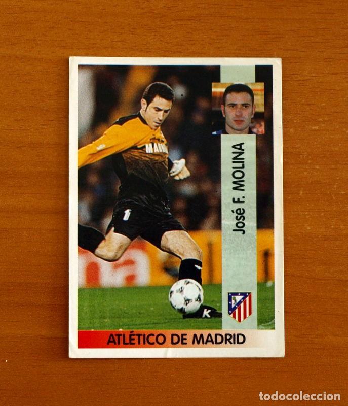Cromos de f&uacute;tbol: Atl&eacute;tico Madrid - N&ordm; 1 Molina - Editorial Panini Liga 1996-1997-96-97 - Nunca Pegado