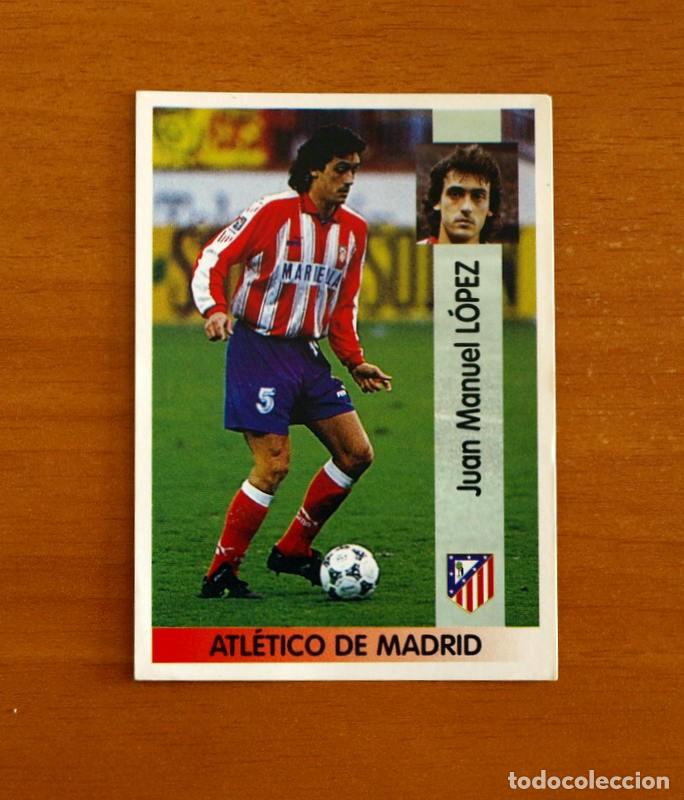 Cromos de f&uacute;tbol: Atl&eacute;tico Madrid - N&ordm; 3 L&oacute;pez - Editorial Panini Liga 1996-1997-96-97 - Nunca Pegado
