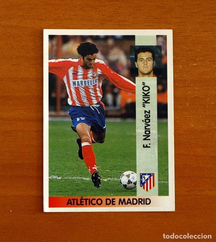 Cromos de f&uacute;tbol: Atl&eacute;tico Madrid - N&ordm; 15 Kiko - Editorial Panini Liga 1996-1997-96-97 - Nunca Pegado