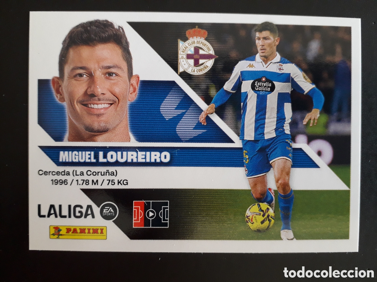 Cromos de f&uacute;tbol: LOUREIRO DEPORTIVO DE LA CORU&Ntilde;A N&deg; 6 ED ESTE 2026 2027 26 27 SIN PEGAR PEDIDO M&Iacute;NIMO 3&euro;