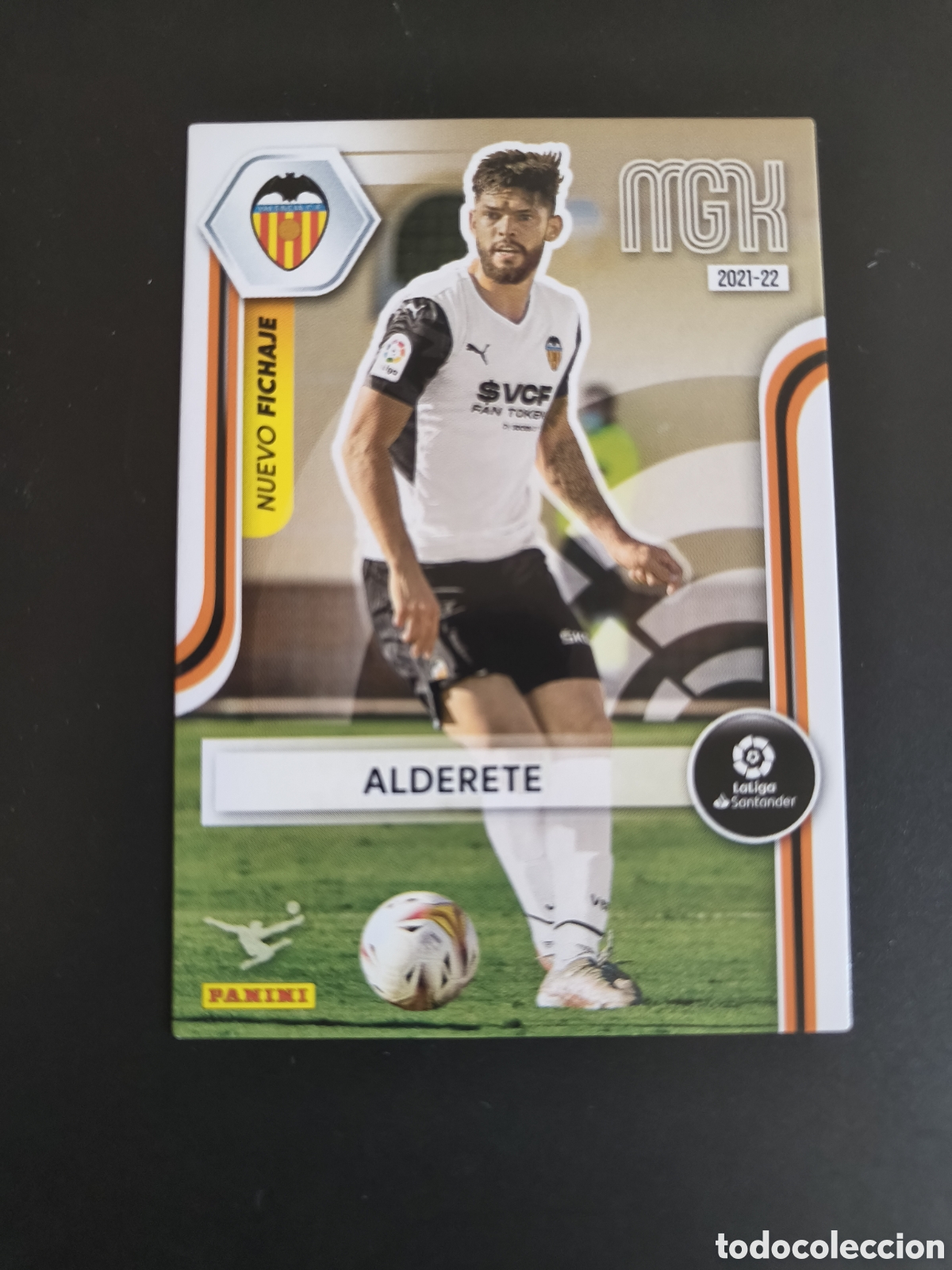 Cromos de f&uacute;tbol: Megacracks 2021/22 444 Alderete Valencia uevo Fichaje