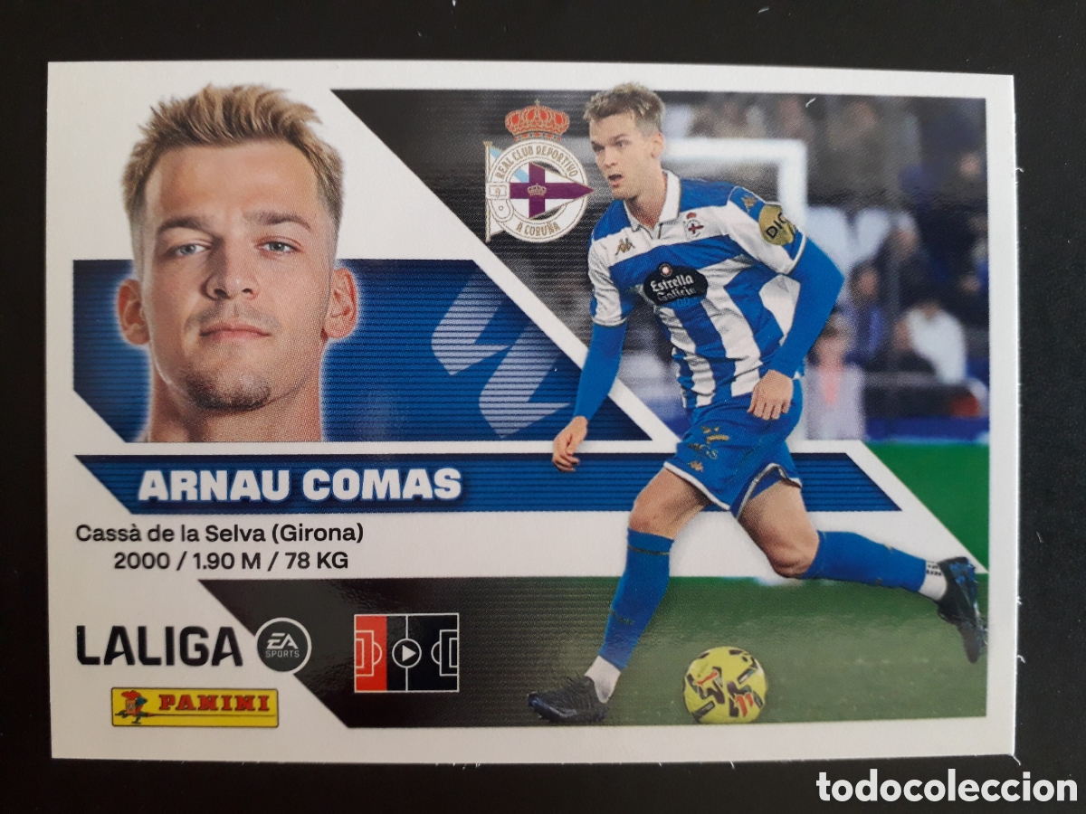 Cromos de f&uacute;tbol: ARNAU COMAS DEPORTIVO DE LA CORU&Ntilde;A N&deg; 9B ED ESTE 2026 2027 26 27 SIN PEGAR PEDIDO M&Iacute;NIMO 3&euro;
