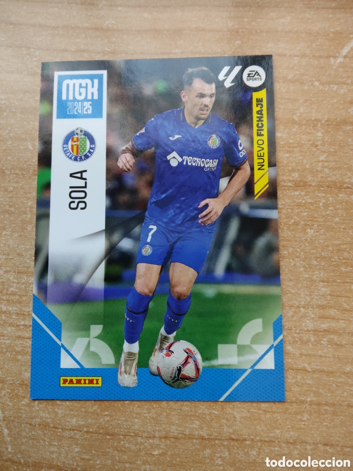 Cromos de f&uacute;tbol: 445 SOLA NUEVO FICHAJE GETAFE MEGACRACKS 2024 2025