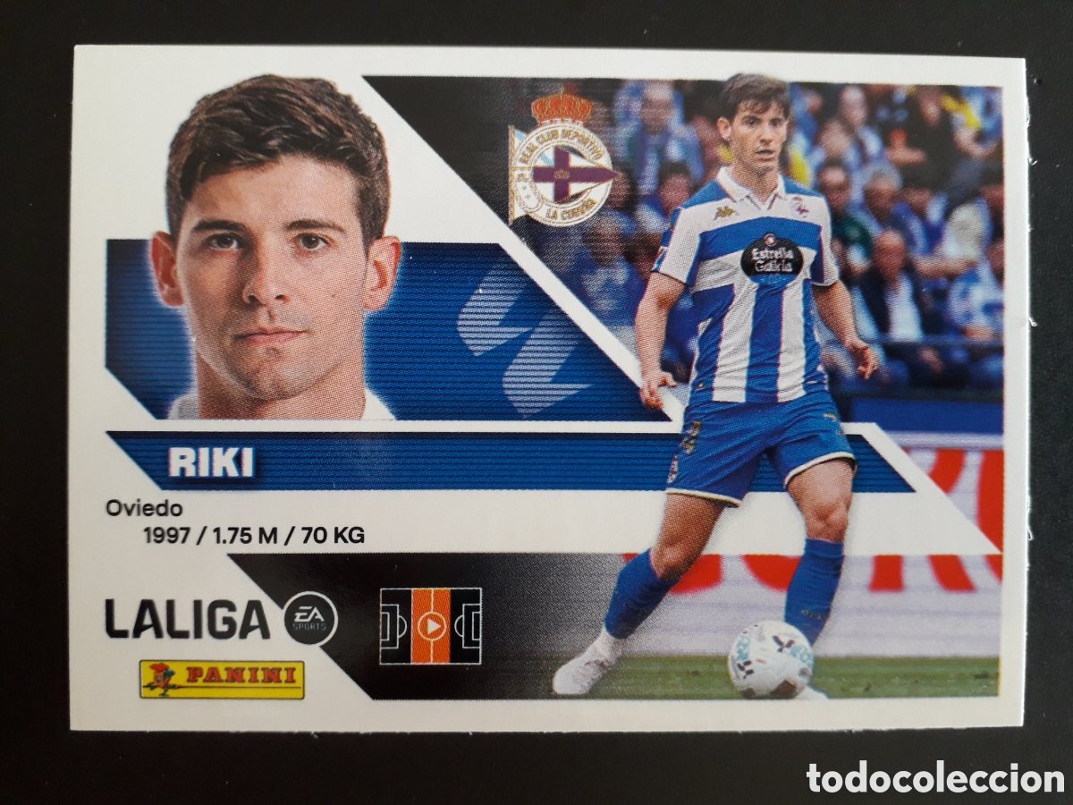 Figurine di Calcio: RIKI DEPORTIVO DE LA CORU&Ntilde;A N&deg; 12 ED ESTE 2026 2027 26 27 SIN PEGAR PEDIDO M&Iacute;NIMO 3&euro;