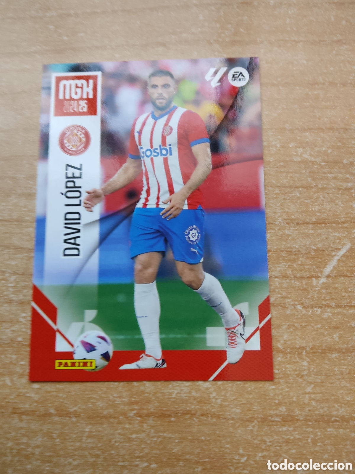 Figurine di Calcio: 169 DAVID LOPEZ GIRONA MEGACRACKS 2024 2025