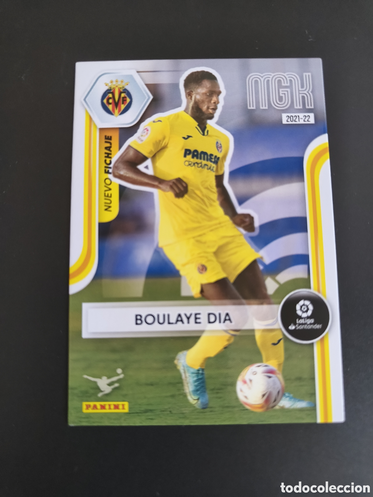 Cromos de f&uacute;tbol: Megacracks 2021/22 441 Boulaye Dia Villarreal Nuevo Fichaje