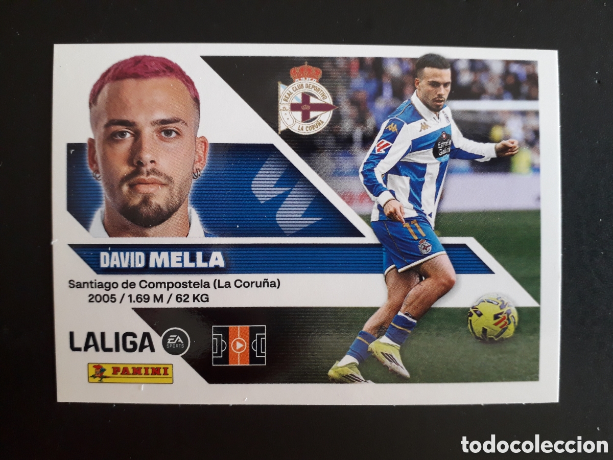 Cromos de f&uacute;tbol: MELLA DEPORTIVO DE LA CORU&Ntilde;A N&deg; 16 ED ESTE 2026 2027 26 27 SIN PEGAR PEDIDO M&Iacute;NIMO 3&euro;