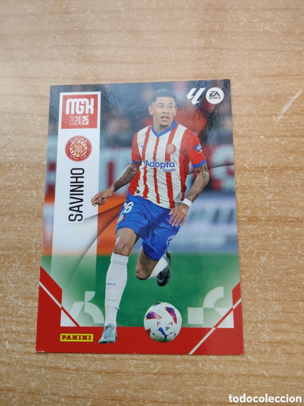 Football Stickers: 180 SAVINHO GIRONA MEGACRACKS 2024 2025