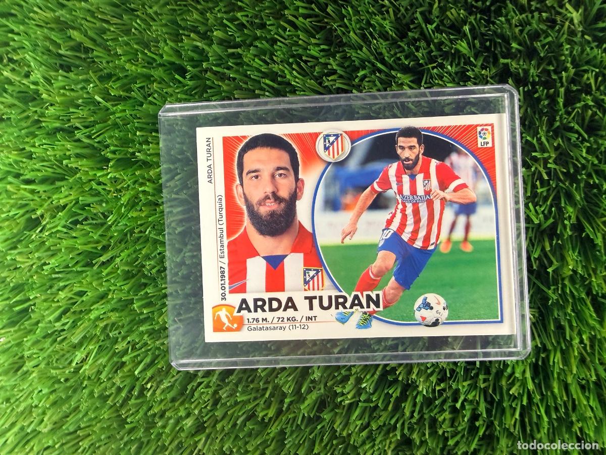 Cromos de f&uacute;tbol: N&ordm; 13 Arda Turan Atl&eacute;tico de Madrid Liga Este 14 15